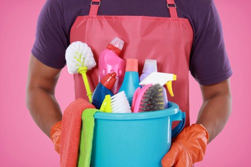 Deep cleaning carpets in a flat near Whitechapel