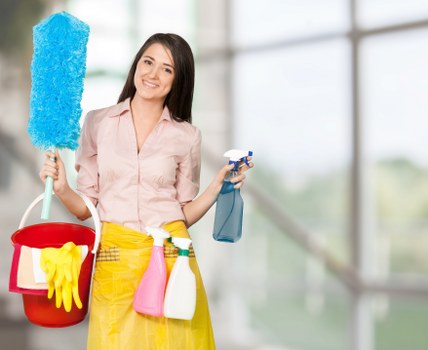 Office cleaning team working in a modern E1 workspace near Aldgate