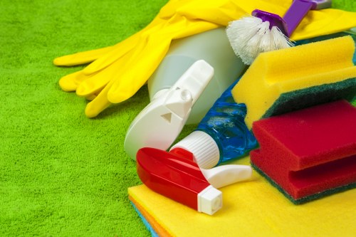 Local office cleaning service for a business premises in E1